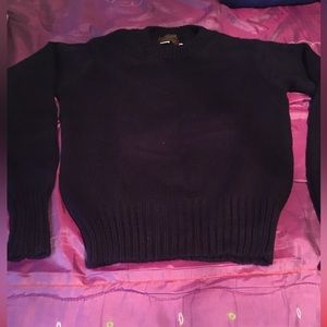 Marquarts sportswear purple cheerleader sweater.new old stock. Size medium.